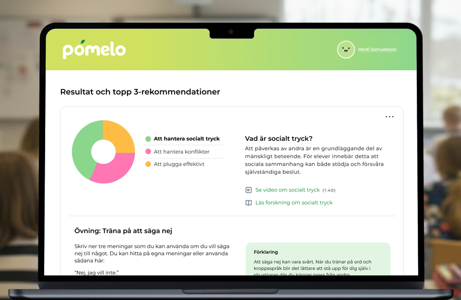 Resultat och rekommendationer